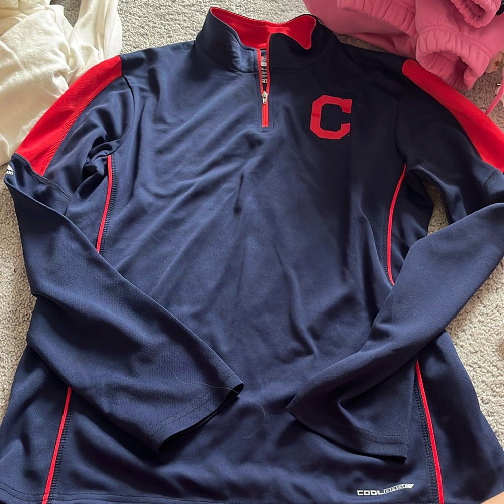 Cleveland Indians Wuarter zip